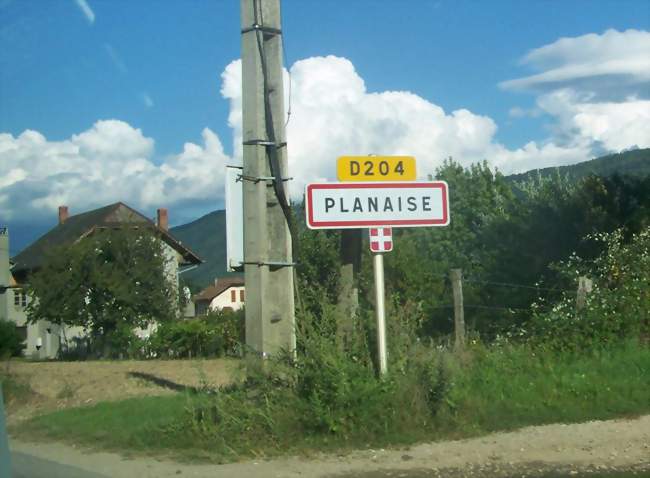 Entrée à Planaise - Planaise (73800) - Savoie