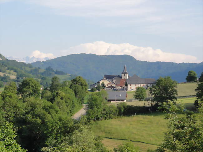 Chef-lieu de Puygros (vue Nord - Sud) - Puygros (73190) - Savoie
