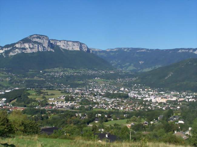 Vue générale de la Ravoire depuis les hauts de Barberaz - La Ravoire (73490) - Savoie