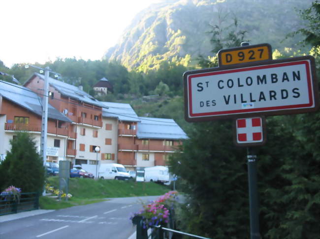 Vue de l'entrée de Saint Colomban des Villards - Saint-Colomban-des-Villards (73130) - Savoie