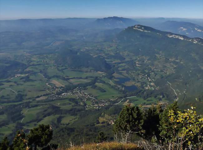 Vue de la commune depuis le Molard Noir - Saint-Jean-de-Chevelu (73170) - Savoie