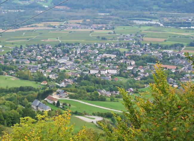 Vue de Saint-Pierre-d'Albigny depuis les Bauges - Saint-Pierre-d'Albigny (73250) - Savoie