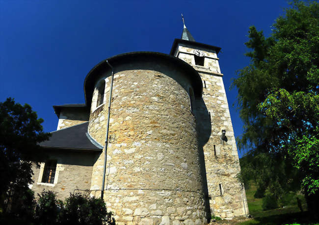 Vue de l'église de Saint-Sulpice - Saint-Sulpice (73160) - Savoie