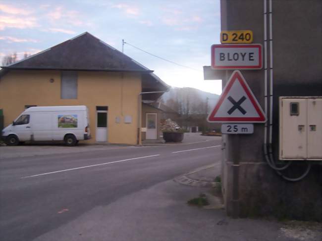 Vue de l'entrée principale de Bloye - Bloye (74150) - Haute-Savoie