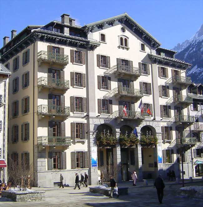 La mairie de Chamonix-Mont-Blanc - Chamonix-Mont-Blanc (74400) - Haute-Savoie