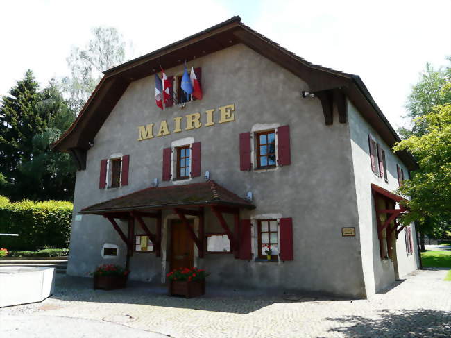 La mairie - Champanges (74500) - Haute-Savoie