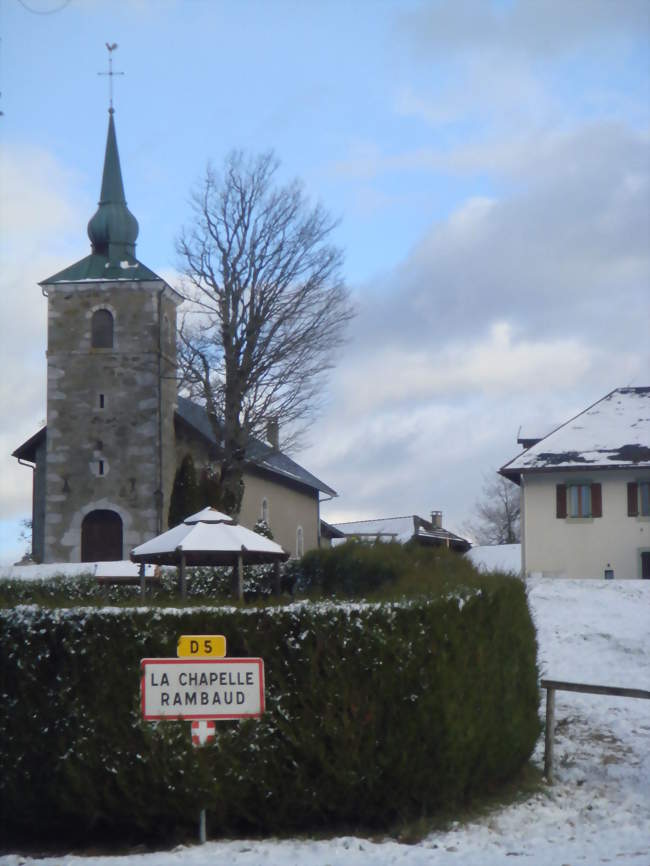 Entrée ouest du chef-lieu - La Chapelle-Rambaud (74800) - Haute-Savoie