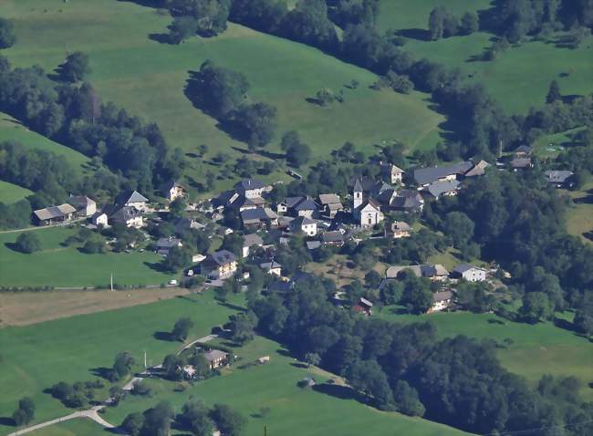 Vue du chef-lieu depuis le sommet du Semnoz - La Chapelle-Saint-Maurice (74410) - Haute-Savoie