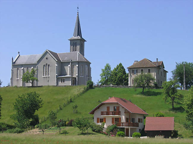 Vue de l'église de Chavanod - Chavanod (74650) - Haute-Savoie