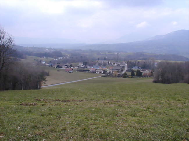 Vue du chef-lieu de Chilly - Chilly (74270) - Haute-Savoie