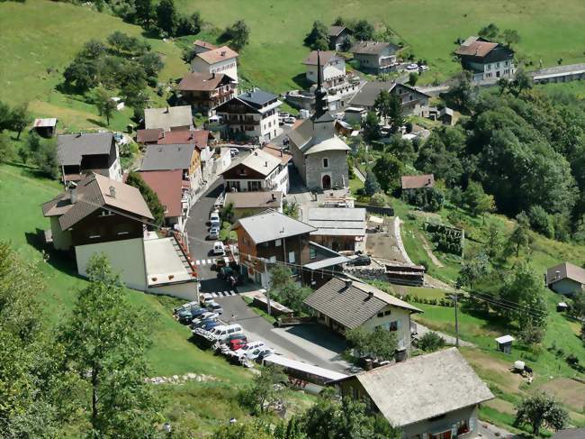 Vue du village de La Forclaz - La Forclaz (74200) - Haute-Savoie