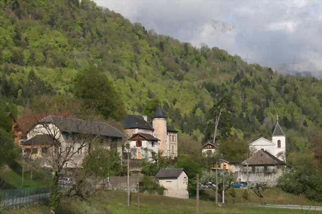 Vue du Vieux Giez - Giez (74210) - Haute-Savoie