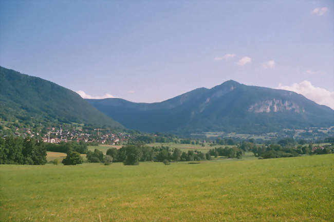 Vue de Gruffy au pied des Bauges - Gruffy (74540) - Haute-Savoie