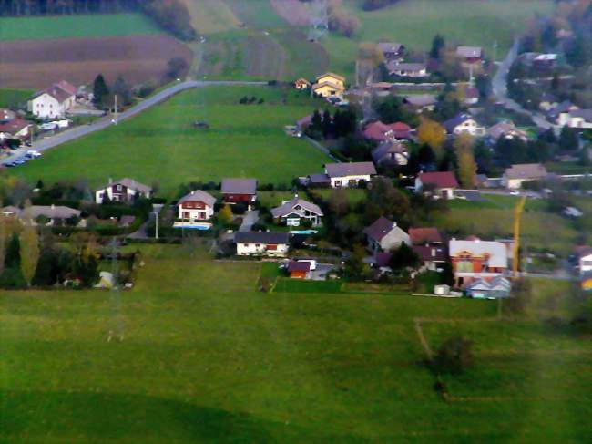 Vue du chef-lieu de Juvigny - Juvigny (74100) - Haute-Savoie
