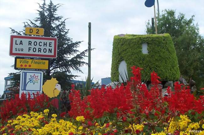 Vue de l'entrée principale de La Roche-sur-Foron - La Roche-sur-Foron (74800) - Haute-Savoie