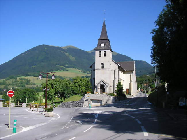L'église de Saint-Jean-de-Tholome - Saint-Jean-de-Tholome (74250) - Haute-Savoie