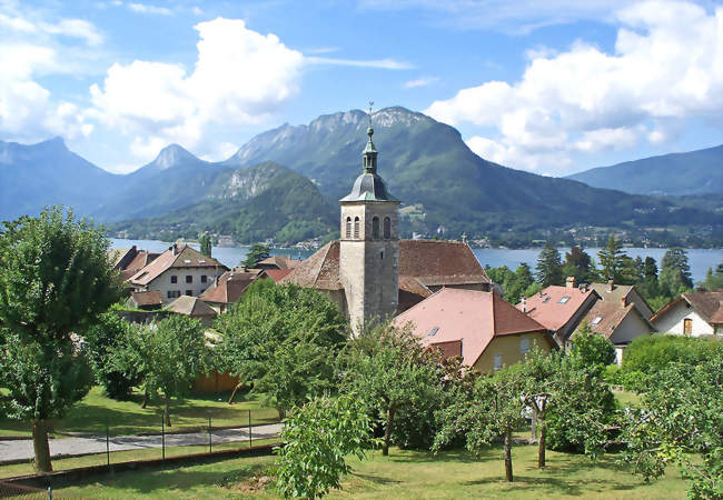 Talloires, au bord du lac d'Annecy - Talloires (74290) - Haute-Savoie