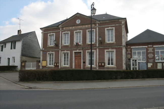 La mairie - Bordeaux-Saint-Clair (76790) - Seine-Maritime