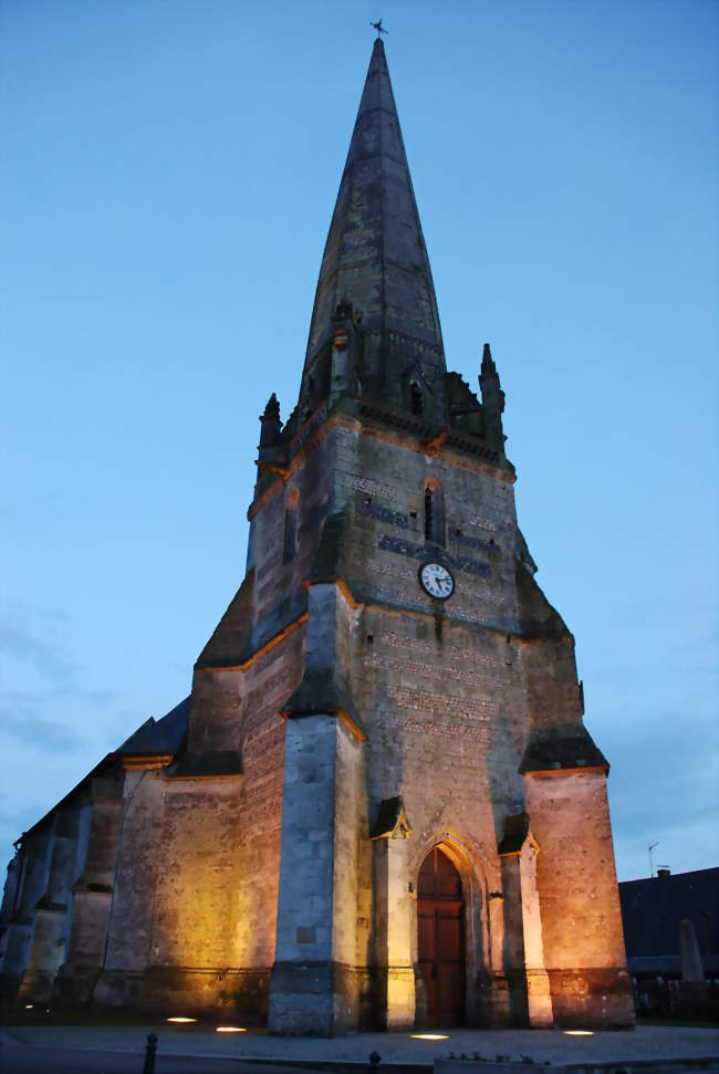 L'église Saint-Léonard - La Cerlangue (76430) - Seine-Maritime