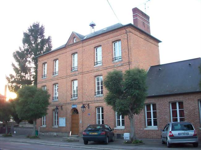 La mairie - Croisy-sur-Andelle (76780) - Seine-Maritime