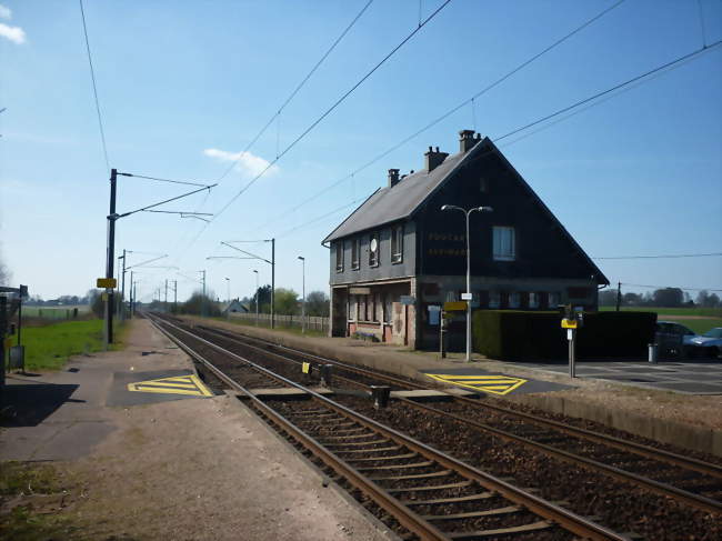 La gare de Foucart - Alvimare - Foucart (76640) - Seine-Maritime