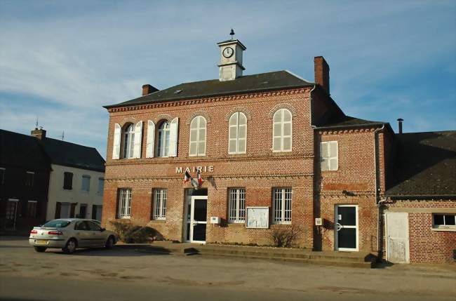 La mairie - Grandcourt (76660) - Seine-Maritime