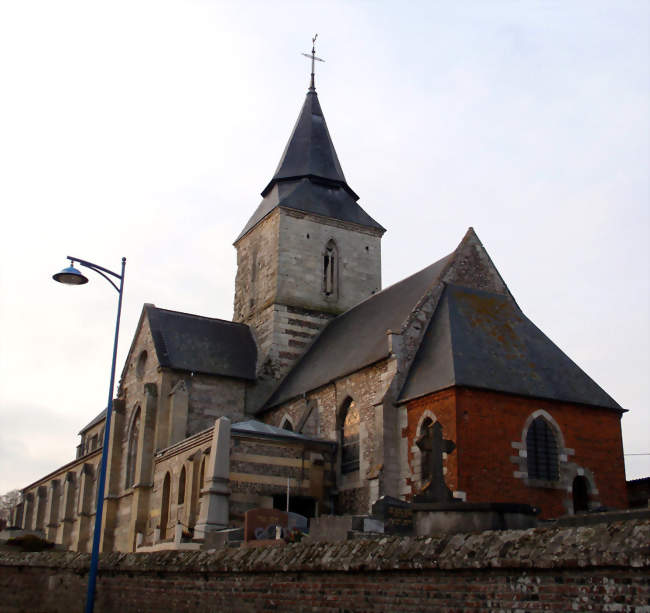 L'église Saint-Martin - Hautot-l'Auvray (76450) - Seine-Maritime