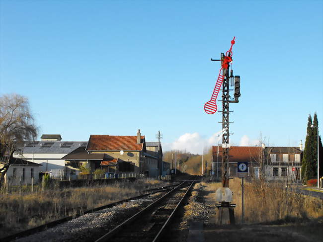 La gare de Longroy-Gamaches - Longroy (76260) - Seine-Maritime