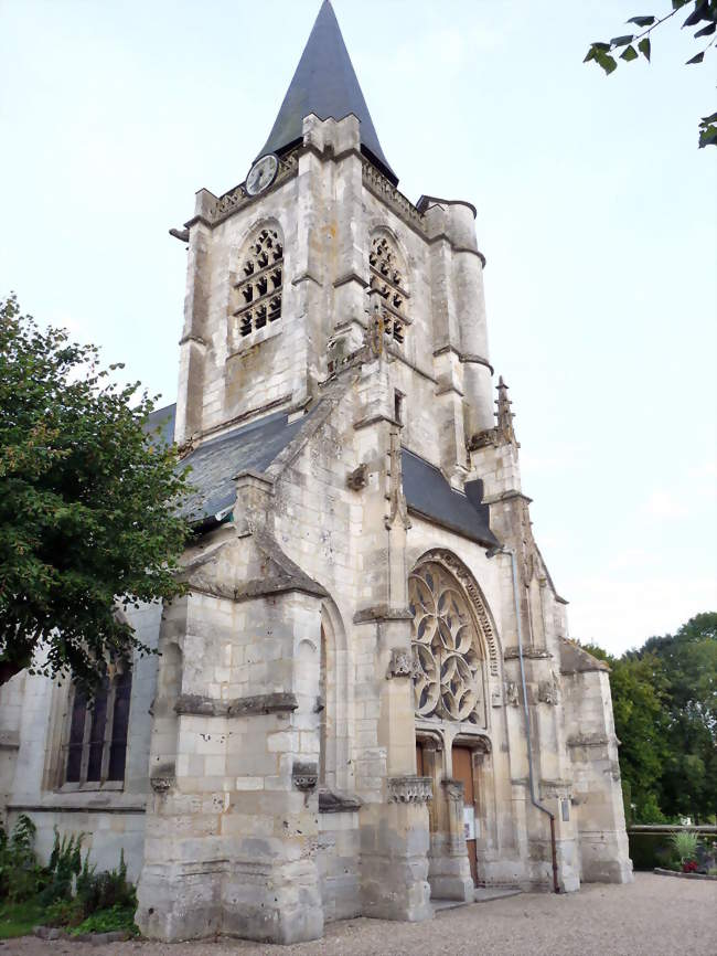 L'église Notre-Dame-et-Saint-Mathurin - La Mailleraye-sur-Seine (76940) - Seine-Maritime