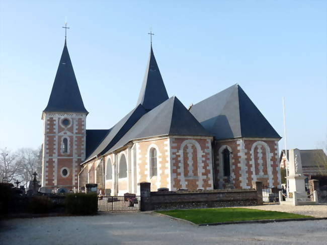 La collégiale Saint-Michel - Motteville (76970) - Seine-Maritime