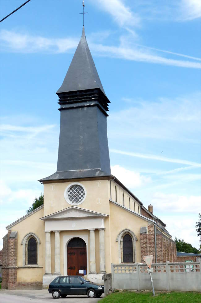 L'église Notre-Dame - La Neuville-Chant-d'Oisel (76520) - Seine-Maritime