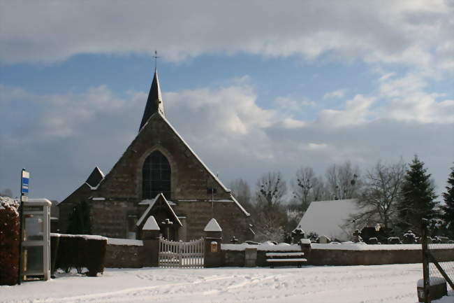 L'église Saint-Médard - Saint-Mards (76730) - Seine-Maritime