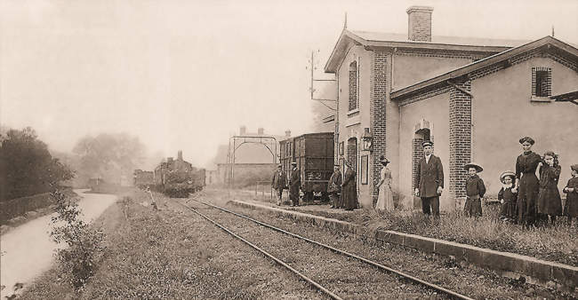 L'ancienne gare de Saint-Martin-Osmanville - Saint-Martin-Osmonville (76680) - Seine-Maritime
