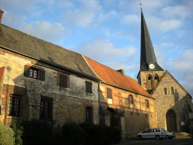 L'église Saint-Vaast - Saint-Vaast-d'Équiqueville (76510) - Seine-Maritime