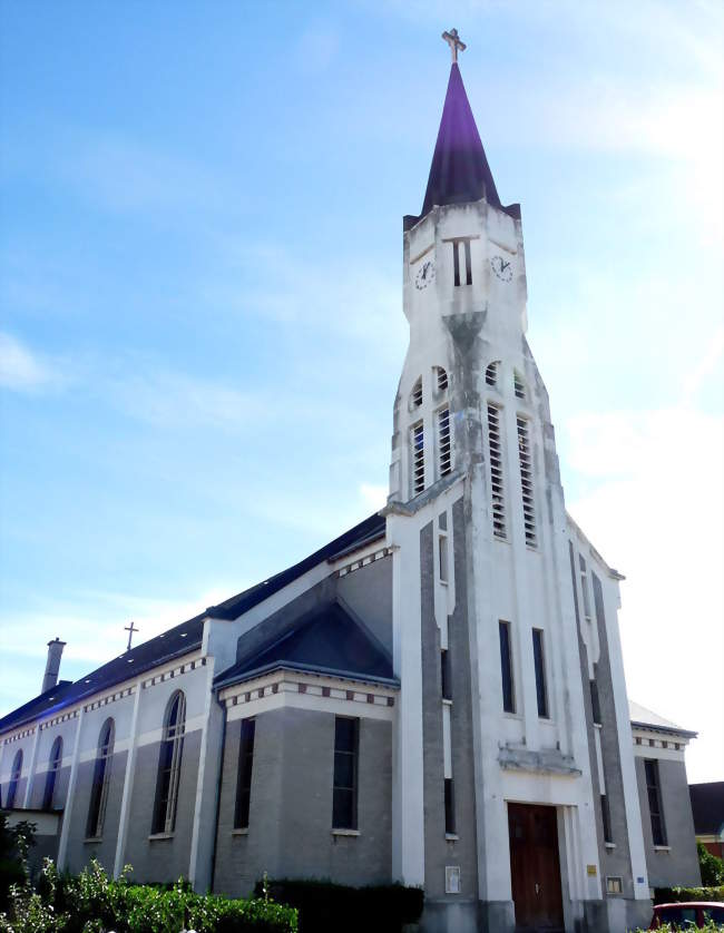 L'église Saint-Vincent-de-Paul - Sotteville-lès-Rouen (76300) - Seine-Maritime