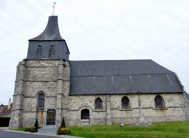 L'église Saint-Martin - Tourville-sur-Arques (76550) - Seine-Maritime