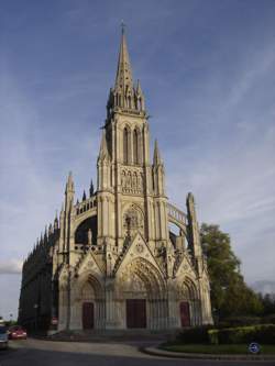 La basilique de Bonsecours à la bougie