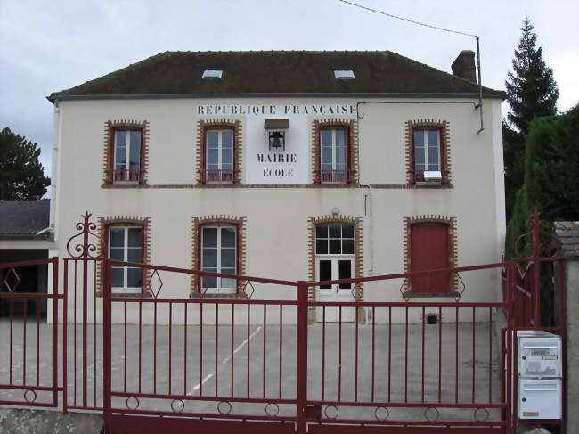 La mairie-école - Cessoy-en-Montois (77520) - Seine-et-Marne