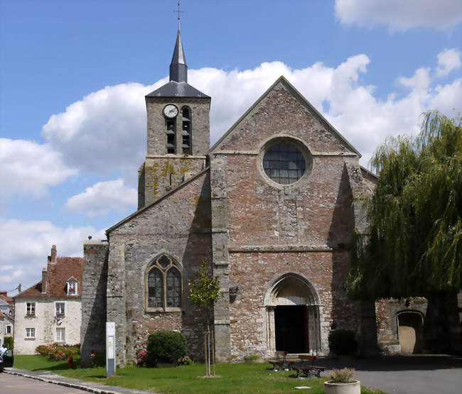 L'église Saint-Loup-de-Sens - La Croix-en-Brie (77370) - Seine-et-Marne