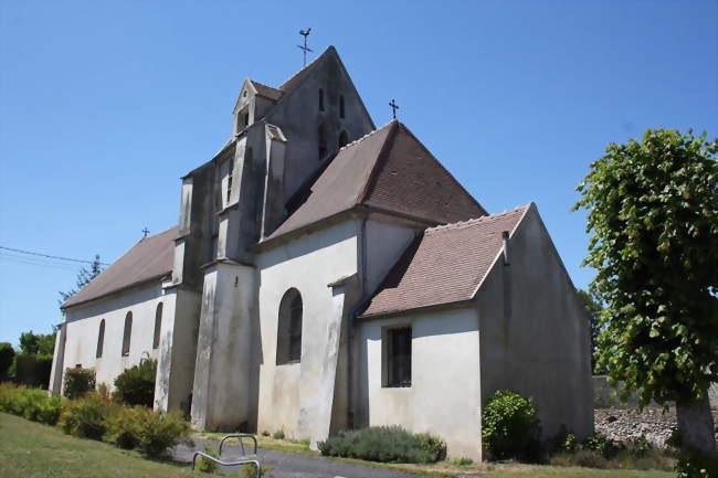 L'église Saint-Caprais - Isles-les-Meldeuses (77440) - Seine-et-Marne