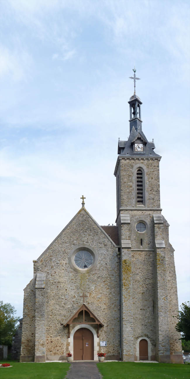 L'église - Neufmoutiers-en-Brie (77610) - Seine-et-Marne