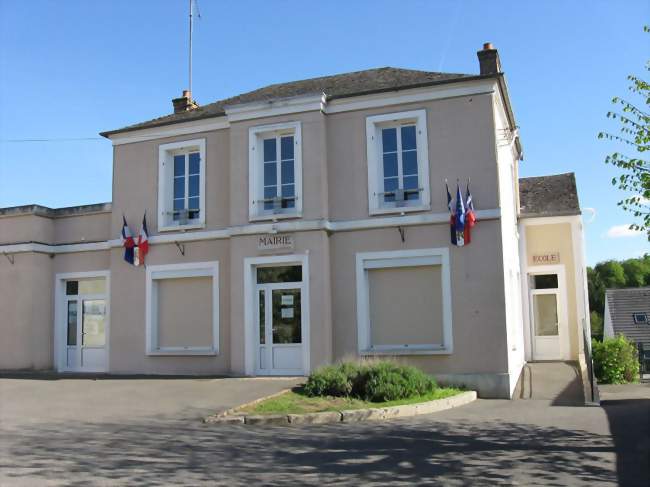 La mairie-école - Poligny (77167) - Seine-et-Marne