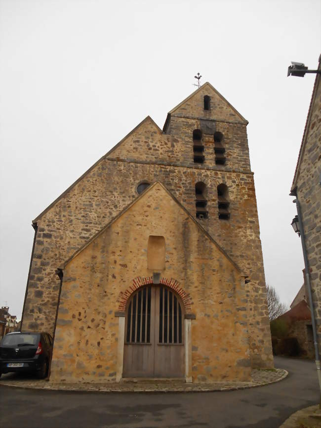L'église - Saint-Martin-en-Bière (77630) - Seine-et-Marne