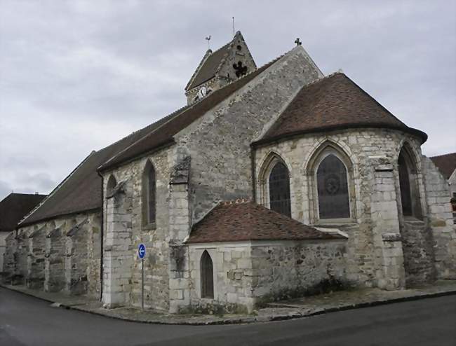 Église Saint-Rémi et Saint-Louis de Villeneuve-sur-Bellot - Villeneuve-sur-Bellot (77510) - Seine-et-Marne