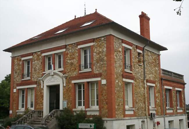 Siège de la Communauté d'agglomération des Deux Rives de Seine, ancienne mairie - Carrières-sous-Poissy (78955) - Yvelines