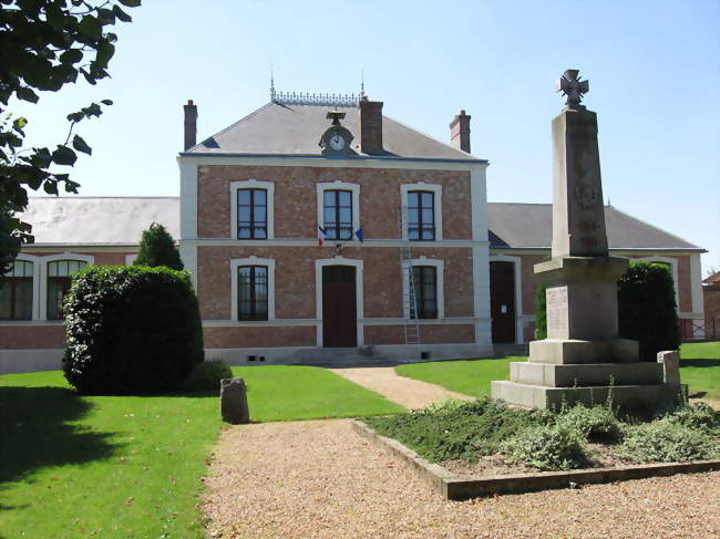 La mairie-école d'Émancé - Émancé (78125) - Yvelines