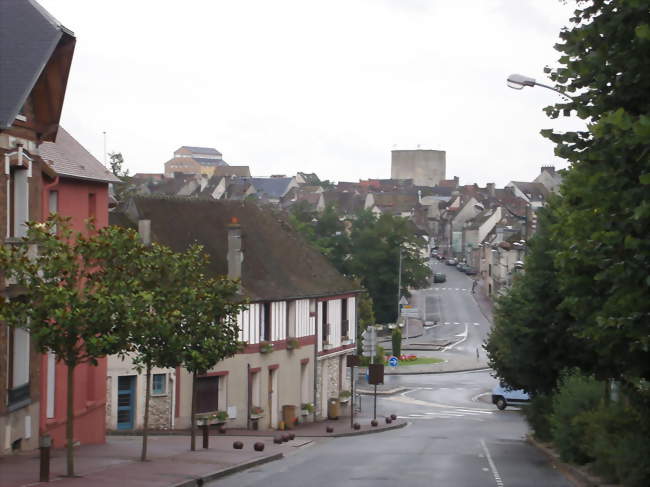 Vue d'Houdan depuis la gare - Houdan (78550) - Yvelines