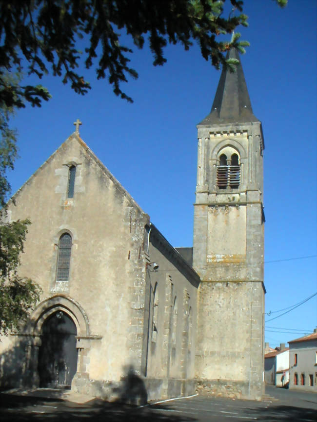 L'église - La Chapelle-Gaudin (79300) - Deux-Sèvres