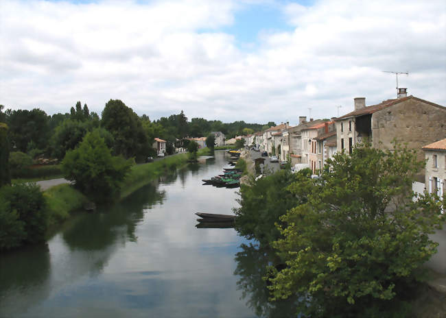 Le quai Louis Tardy - Coulon (79510) - Deux-Sèvres