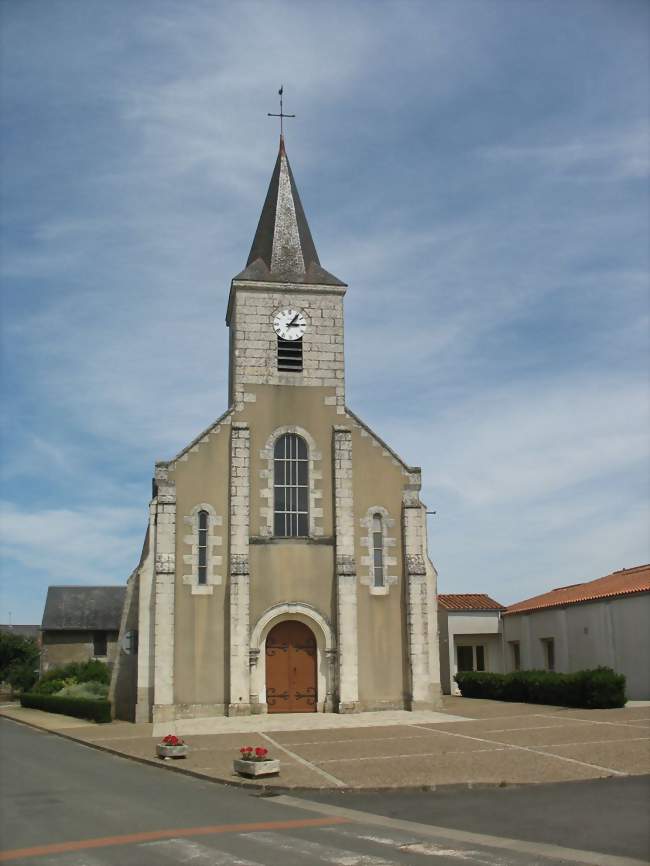 L'église - Doux (79390) - Deux-Sèvres
